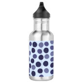 Blueberry Pattern Edelstahlflasche (Rechts)