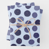 Blueberry Pattern Geschenkpapier Set (Beispiel)
