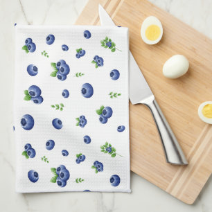 Blueberry Pattern Geschirrtuch
