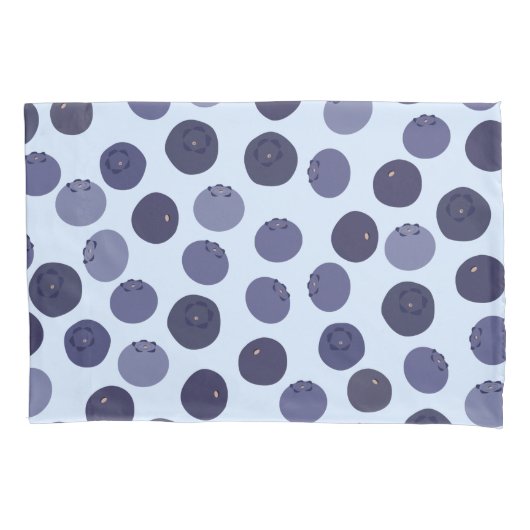Blueberry Pattern Kissenbezug (Vorderseite)
