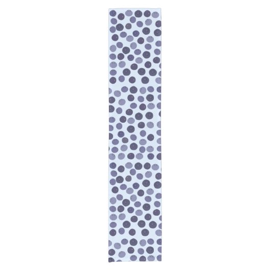 Blueberry Pattern Kurzer Tischläufer (Vorderseite)