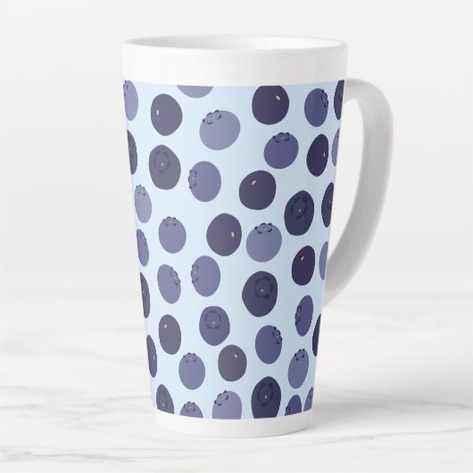 Blueberry Pattern Milchtasse (Rechte Ecke)