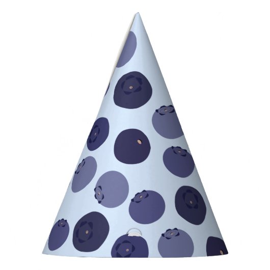 Blueberry Pattern Partyhütchen (Links)