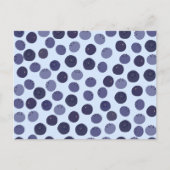 Blueberry Pattern Postkarte (Vorderseite)