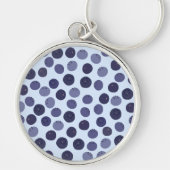 Blueberry Pattern Schlüsselanhänger (Vorne)