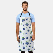 Blueberry Pattern Schürze (Getragen)