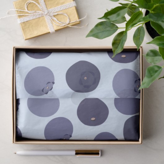Blueberry Pattern Seidenpapier (Geschenk)