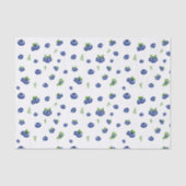 Blueberry Pattern Seidenpapier (Vorderseite)