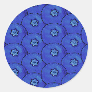 Blueberry Pattern Stickers