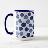 Blueberry Pattern Tasse (Links)