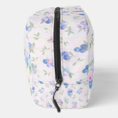 blueberry pattern with leaves waschbeutel (Rechts)