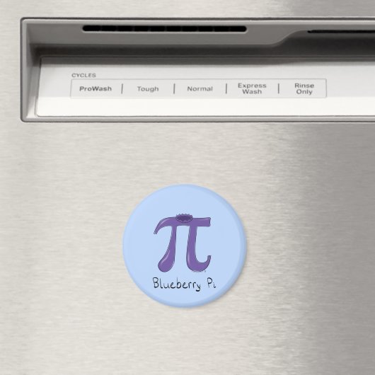 Blueberry Pi Niedlich Mah Pi Day Magnet (In Situ (Geschirrspüler))