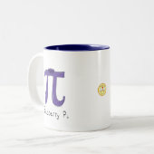 Blueberry Pi Niedlich Mathe Pi Day Coffee Tasse (Vorderseite Links)