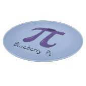 Blueberry Pi Niedlich Mathe Pi Day Pie Cutting Boa Schneidebrett (Ecke)