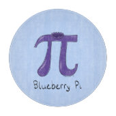 Blueberry Pi Niedlich Mathe Pi Day Pie Cutting Boa Schneidebrett (Vorderseite)