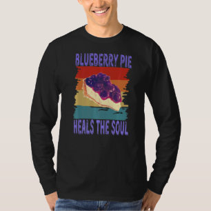 Blueberry Pie heilt das Soul Retro Vintag Blueber T-Shirt