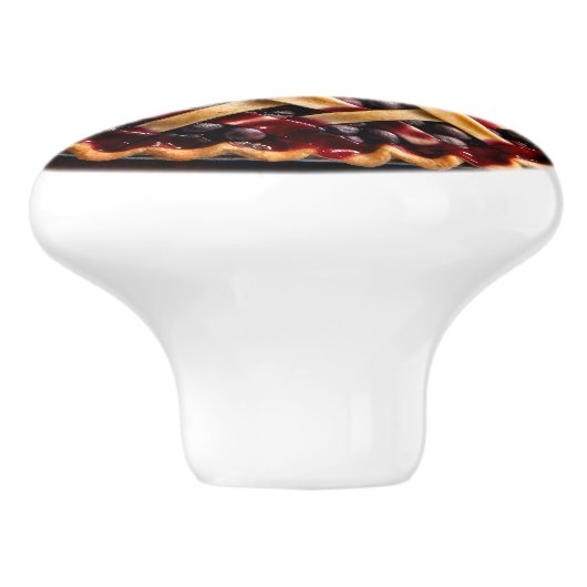 Blueberry Pie Keramikknauf (Seitenansicht)