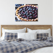 Blueberry Pie Leinwanddruck (Insitu (Schlafzimmer))