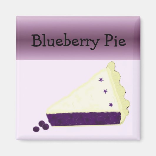 Blueberry Pie Magnet (Vorne)