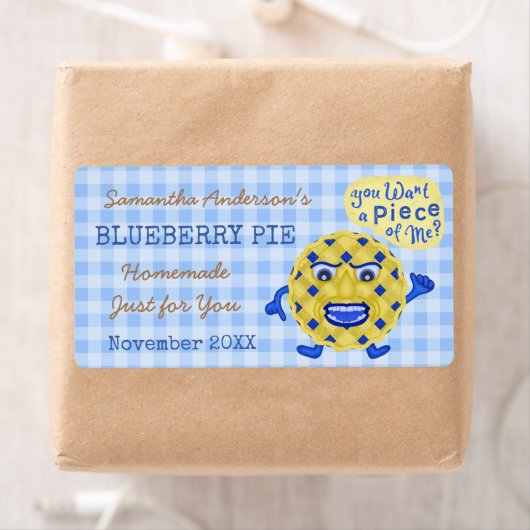 Blueberry Pie oder Jam Funny Homemade Dessert | Na (Insitu)