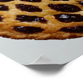 Blueberry Pie Poster (Ecke)