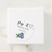 Blueberry - Pop, wenn sie Pop macht Geschenkanhänger (Beispiel)