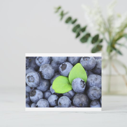 BLUEBERRY POSTKARTE (Stehend Vorderseite)