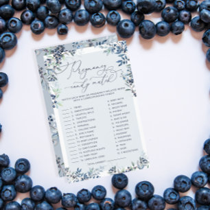 Blueberry Pregnancy Candy Bar   Baby Showspiel