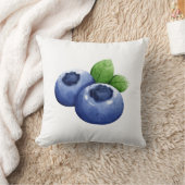 Blueberry Print Kissen (Decke)