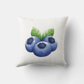 Blueberry Print Kissen (Rückseite)