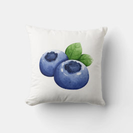 Blueberry Print Kissen