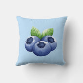 Blueberry Print Kissen (Rückseite)