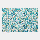 Blueberry Print Teetuch Geschirrtuch (Horizontal)