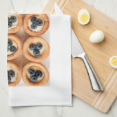 Blueberry-Rezept-Handtuch Geschirrtuch (Viertel Falte)