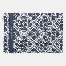 Blueberry Rustic Farmhouse French Country  Geschirrtuch