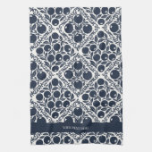 Blueberry Rustic Farmhouse French Country Geschirrtuch (Vertikal)