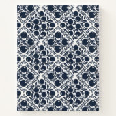 Blueberry Rustic Farmhouse French Country Recipe Notizblock (Rückseite)