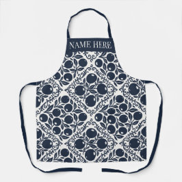 Blueberry Rustic Farmhouse French Country Recipe Schürze