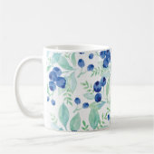 Blueberry Rustic Wedding Kaffeetasse (Links)