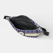 Blueberry Scone Raute Bauchtasche (Offen)