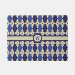 Blueberry Scone Raute Doormat Fußmatte