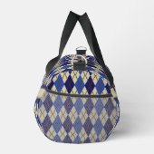 Blueberry Scone Raute Duffle Bag (Rechts)