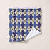 Blueberry Scone Raute Handtuch Set (Waschlappen)