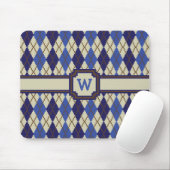 Blueberry Scone Raute Mousepad (Mit Mouse)