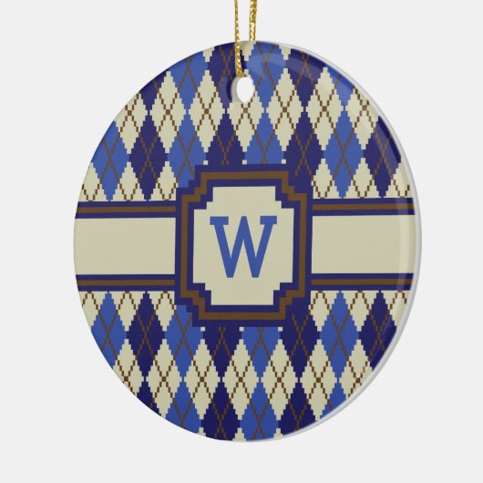 Blueberry Scone Raute Ornament (Links)