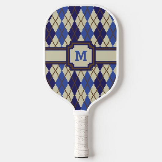 Blueberry Scone Raute Pickleball Schläger (Vorderseite)