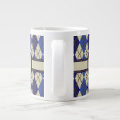 Blueberry Scone Raute Tasse (Rückseite)