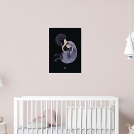 BLUEBERRY SEEPFERD von Alexandra Dikaia Poster