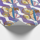 Blueberry Smear Baby Stuff Geschenkpapier (Ecke)