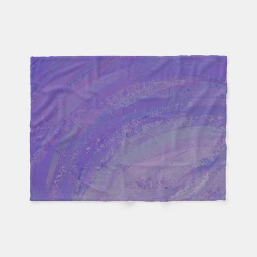 Blueberry Smear Fleecedecke (Vorderseite (Horizontal))